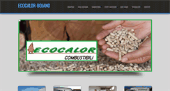 Desktop Screenshot of ecocalorbojano.com